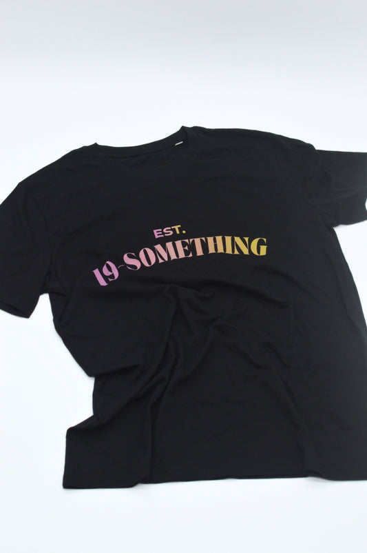 EST. 19-SOMETHING Tee - Black